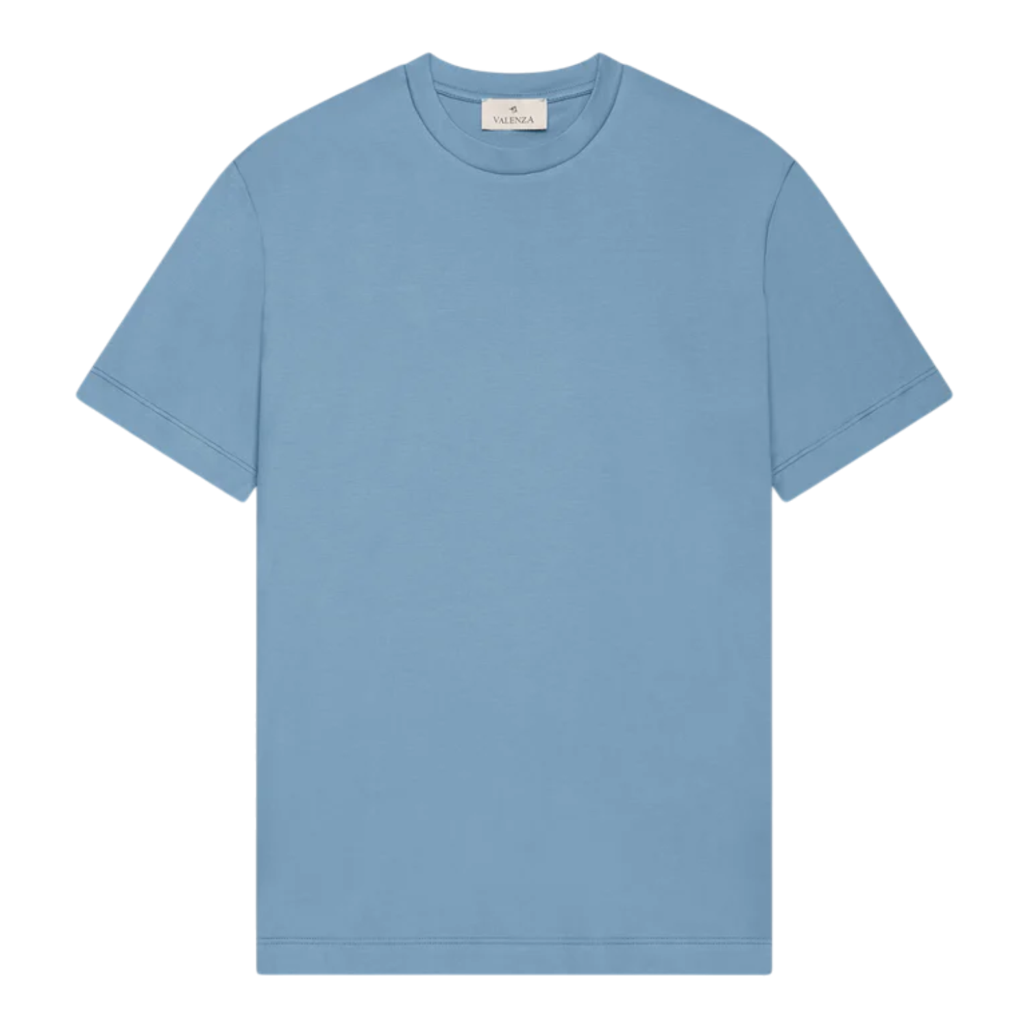 Valenza interlock Supima T-Shirt Slate