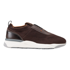 Santoni sneaker Flin donkerbruin