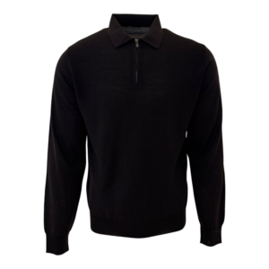 Corneliani zippullover donkerbruin