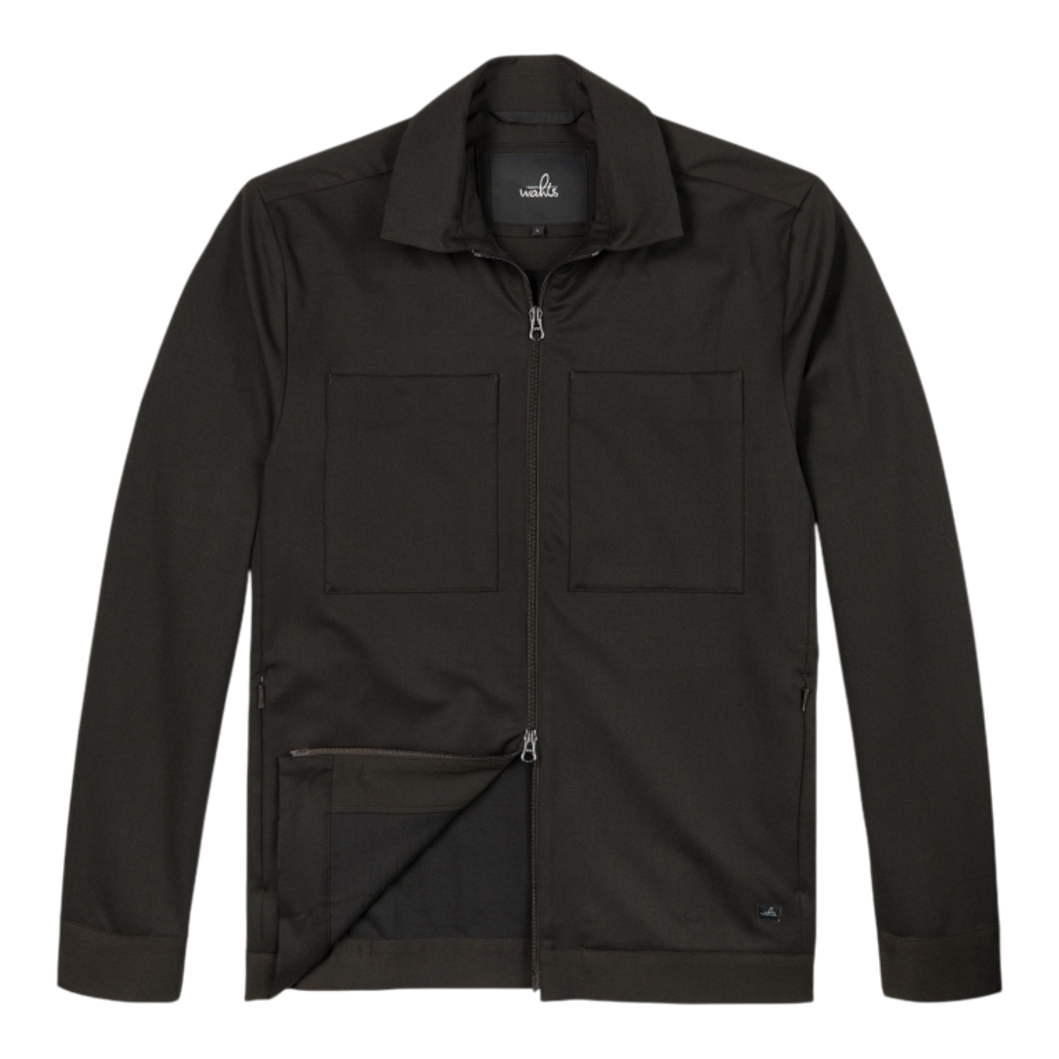 Wahts overshirt Stewards Deep Brown