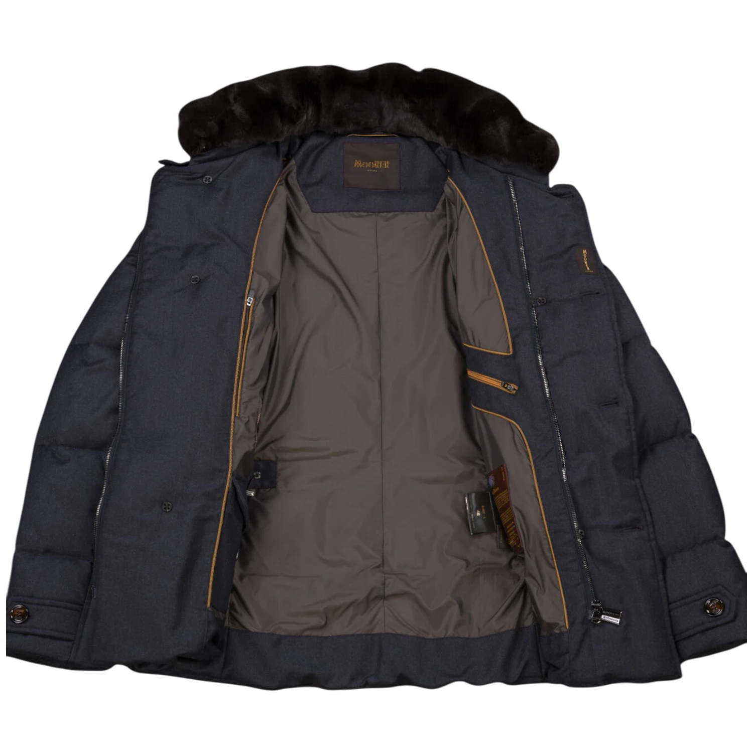 MooRER Jack Siro-WK Navy - Afbeelding 3