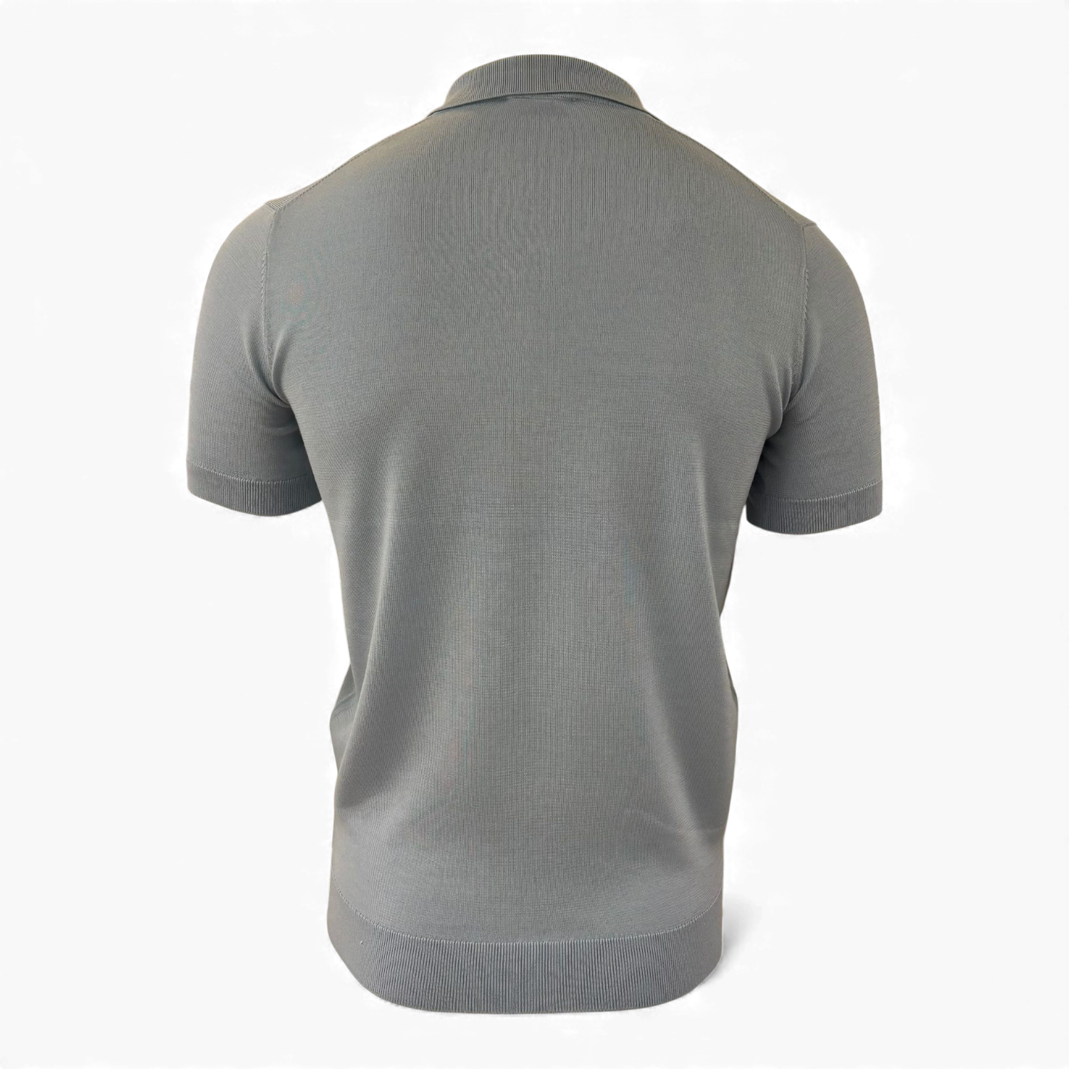 Gentiluomo no buttons polo lichtblauw - Afbeelding 2