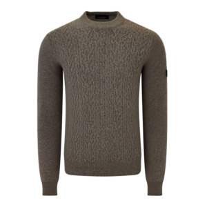 Peuterey trui ronde hals Alcione bruin