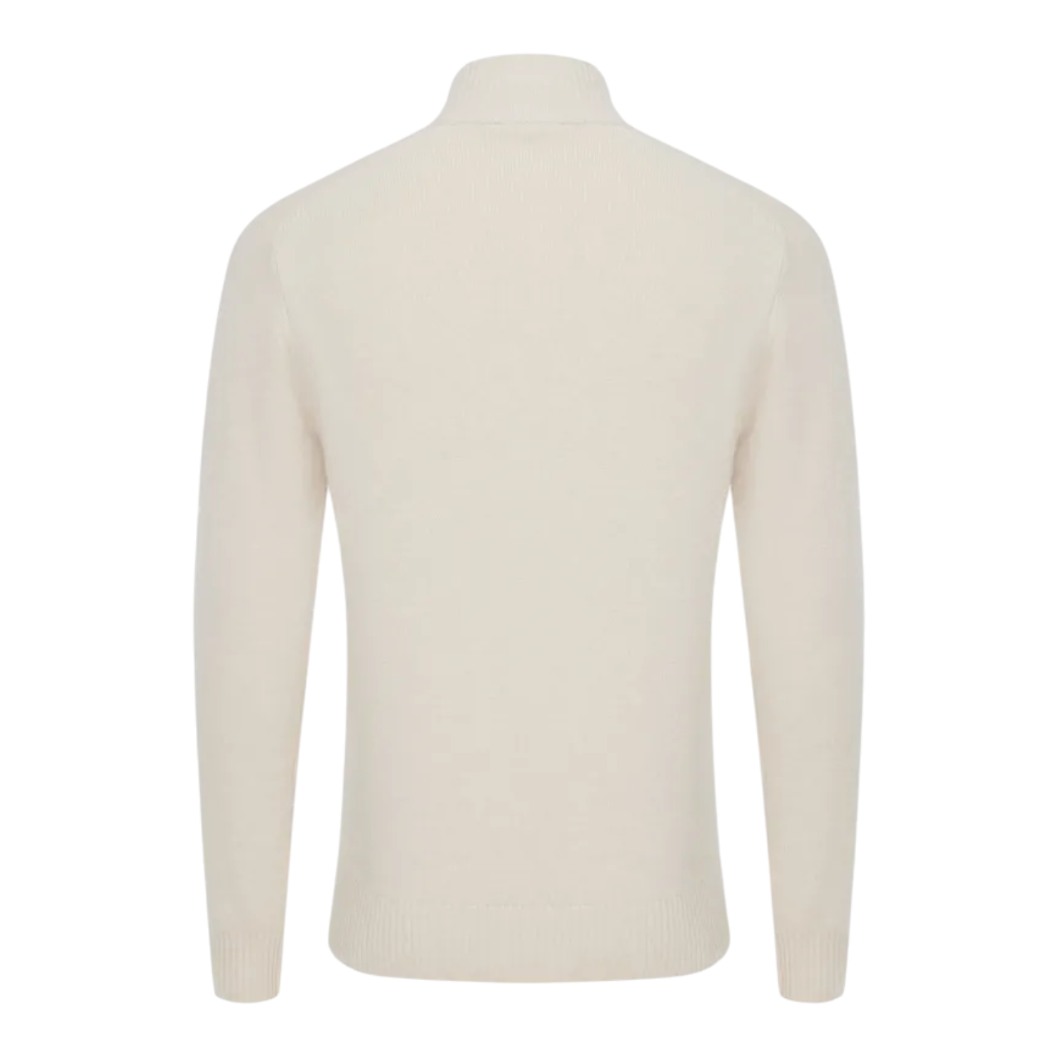Gentiluomo pullover turtle buttons zand - Afbeelding 2