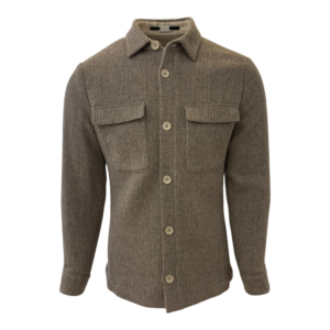 Gentiluomo overshirt Remo lichtbruin