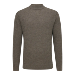 Gentiluomo turtle pullover bruin