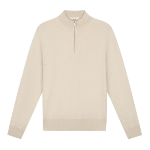 Aurelien Merino zippullover beige