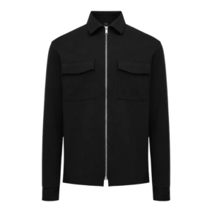 Genti overshirt Oaks zwart