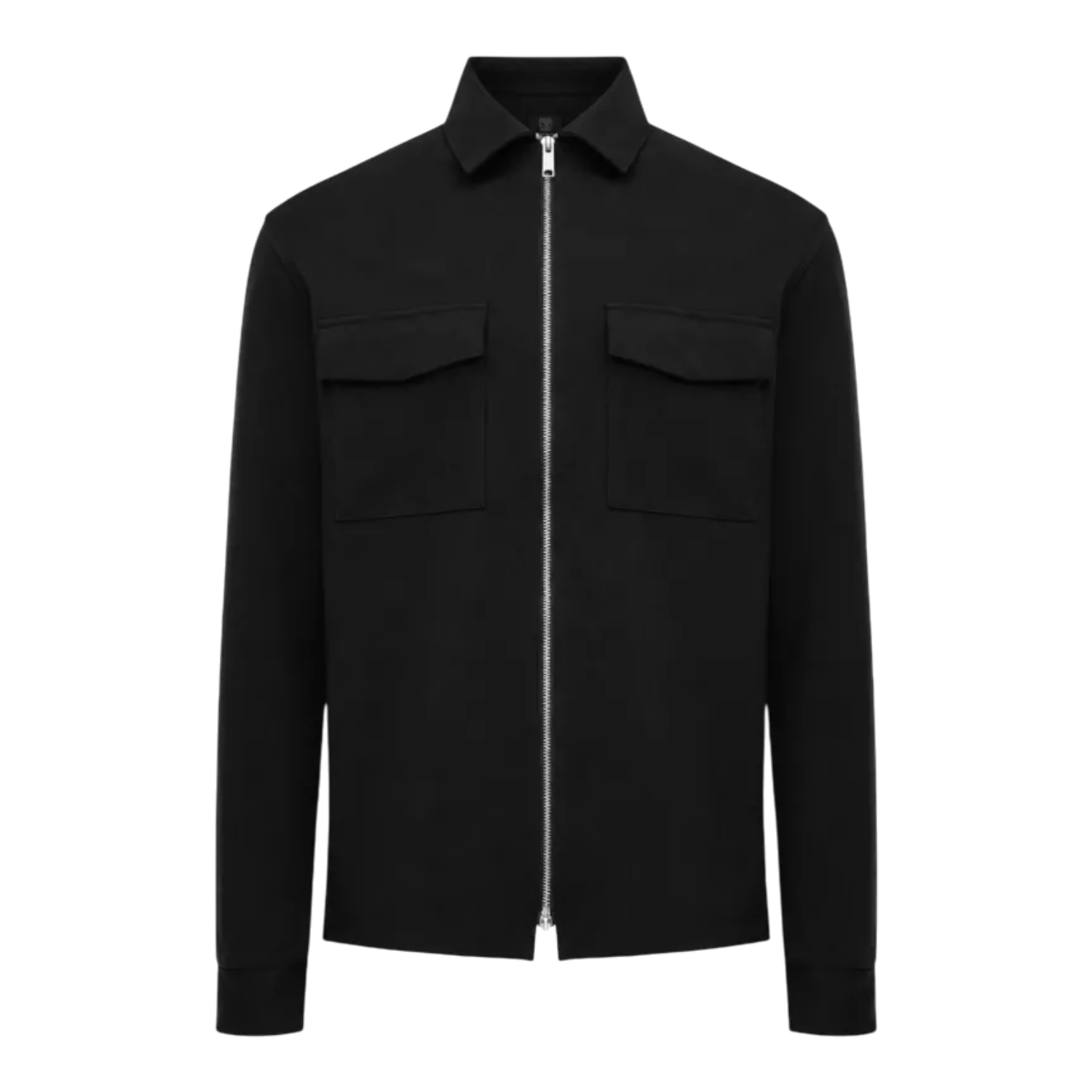 Genti overshirt Oaks zwart
