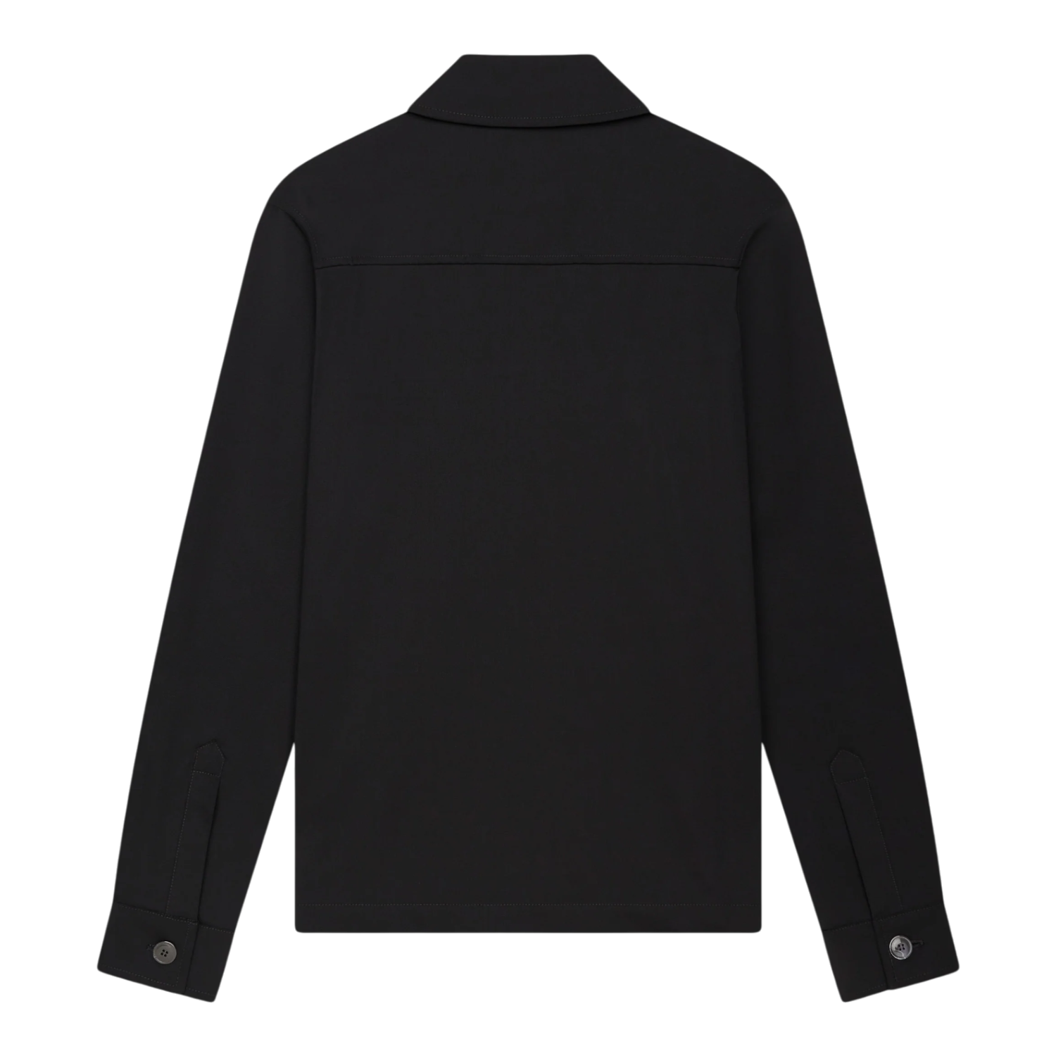 Valenza stretch zip overshirt zwart - Afbeelding 2