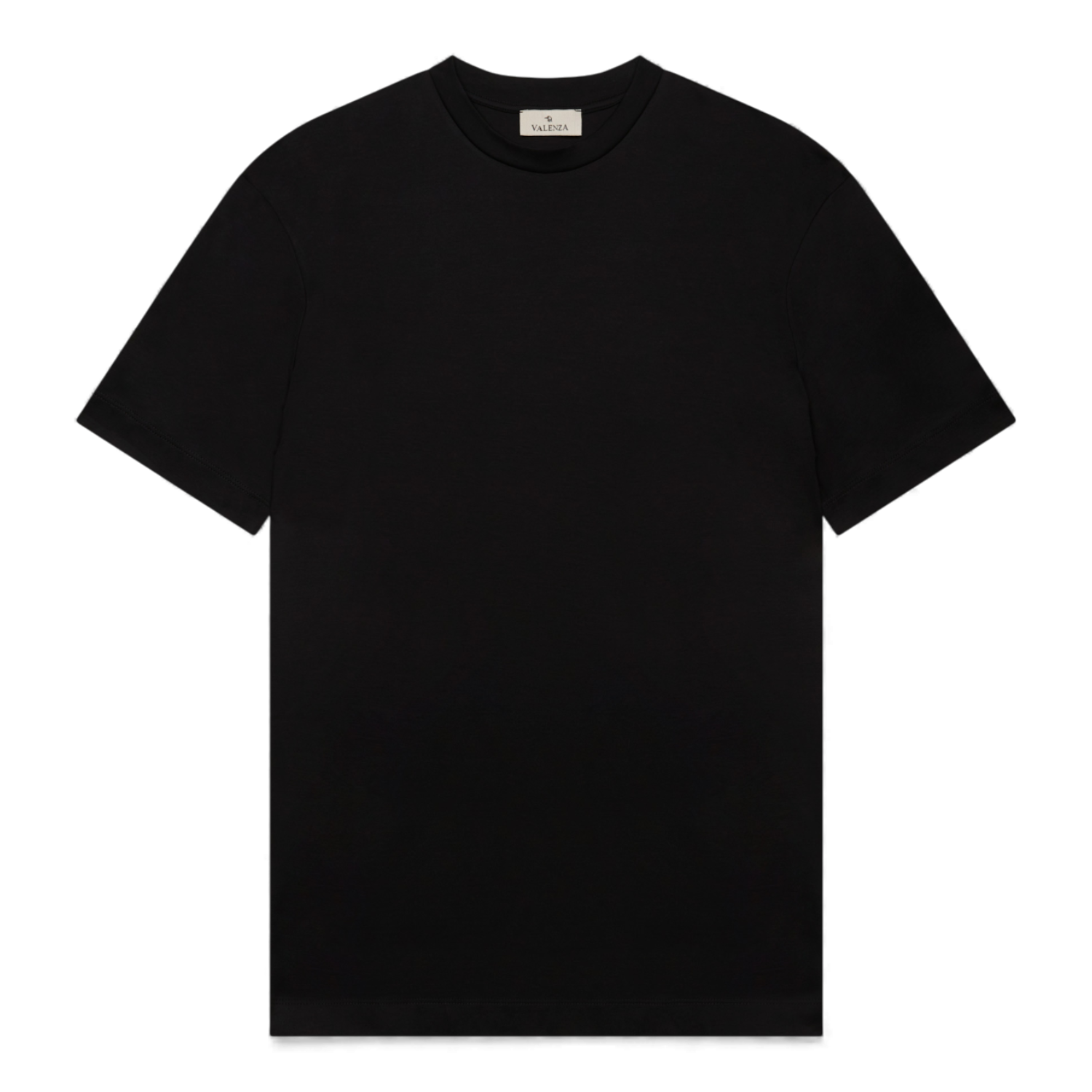 Valenza Interlock Supima T-shirt Black