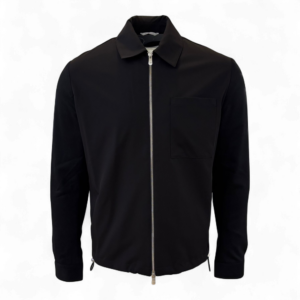Marco Pescarolo zipped overshirt Ventidue zwart