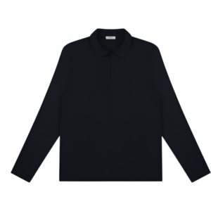 Neycko polo Zip LS Fill black
