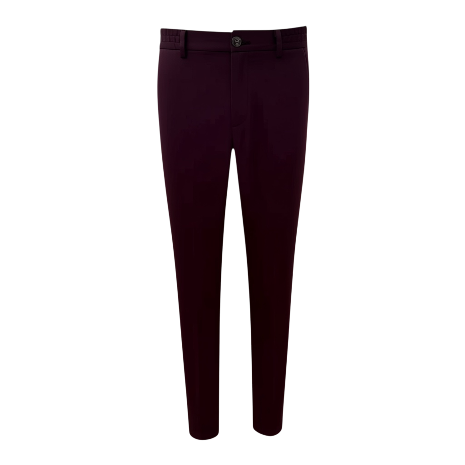 Valenza Supima Tapered Trouser Burgundy Red - Afbeelding 2